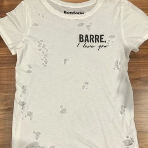Distressed Barre Shirt